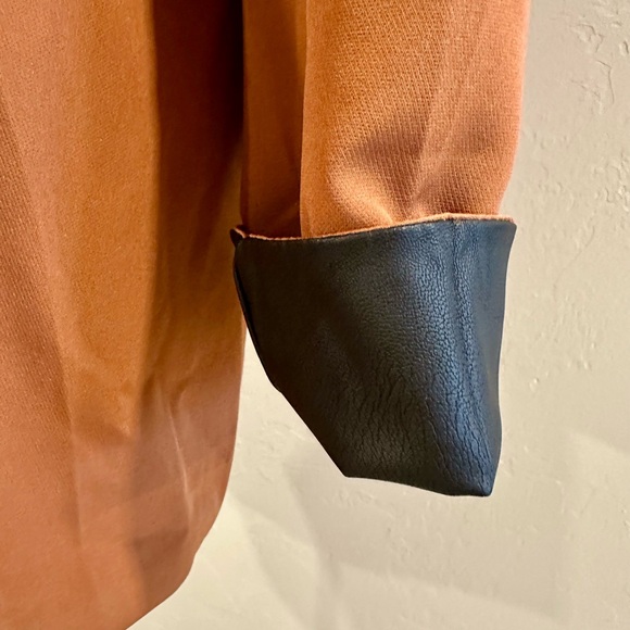 MYLA OVERSIZED BLAZER JACKET-BROWN Sizes Small through Plus - Picture 7 of 9